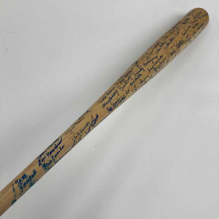 1940's-1950's Brooklyn Dodgers Legends Multi Signed Baseball Bat 90+ Sigs BAS