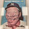 1967 Topps Mickey Mantle #150 Signed Baseball Card PSA DNA 8 Auto