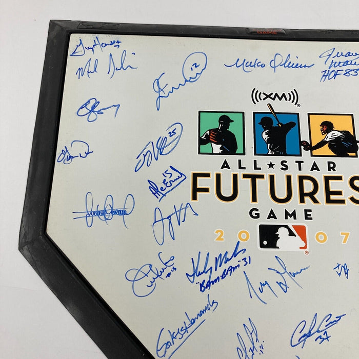 2007 All Star Game Futures Game Team Signed Home Plate Joey Votto  MLB Authentic