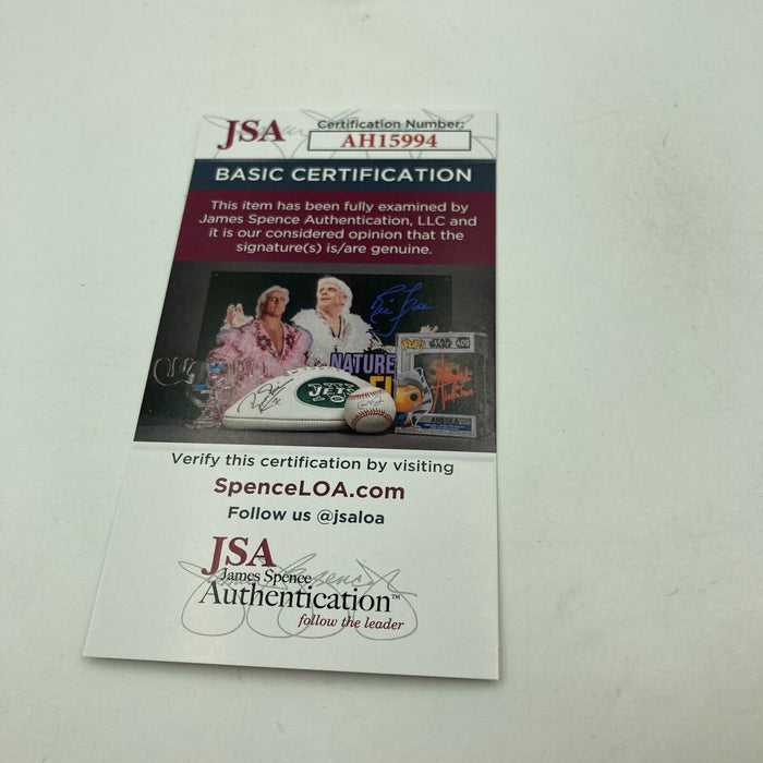 Johnny Mize Signed Official American League Baseball JSA COA