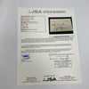 President Lyndon B. Johnson Signed White House Original Card JSA COA