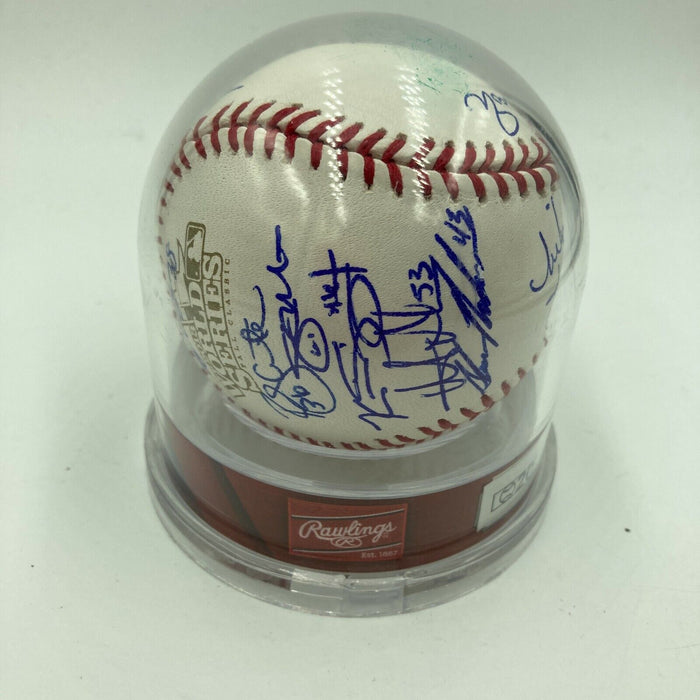 2013 St. Louis Cardinals NL Champs Team Signed World Series Baseball JSA COA