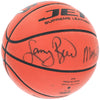 Michael Jordan Bill Russell Magic Johnson Larry Bird Signed Basketball UDA & PSA