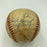 1951 Yankees World Series Champs Team Signed Baseball Mickey Mantle Rookie PSA