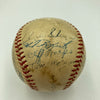 1951 Yankees World Series Champs Team Signed Baseball Mickey Mantle Rookie PSA
