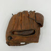 Bob Feller Signed Vintage 1950's Game Model Baseball Glove JSA COA