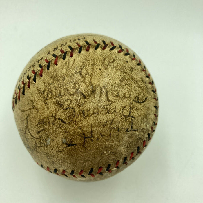 1927 Cincinnati Reds Team Signed National League Baseball Eppa Rixey JSA COA