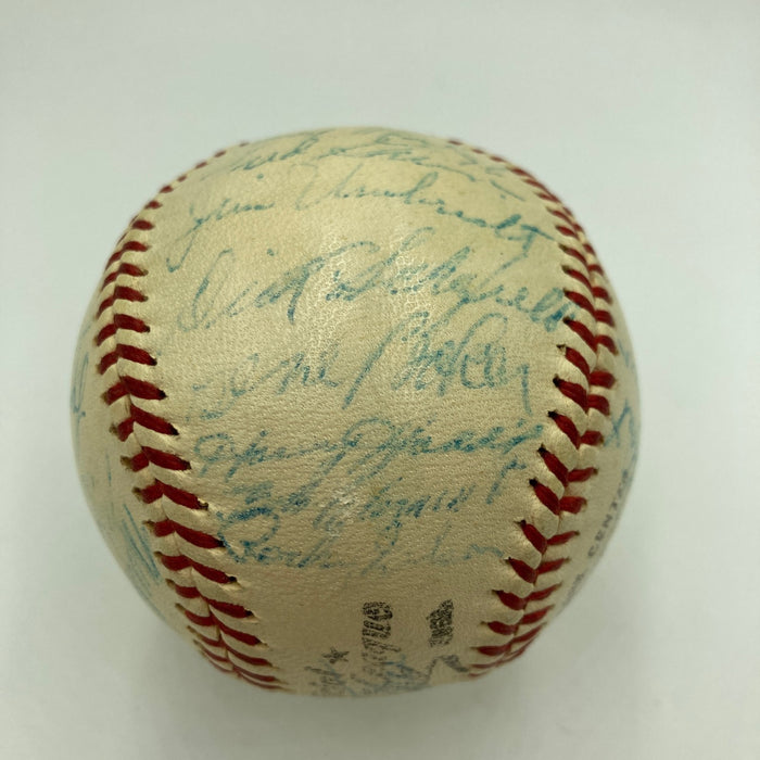 1960 Pittsburgh Pirates World Series Champs Team Signed Baseball PSA DNA COA