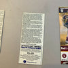 Lot Of (3) Washington Redskins VS Chicago Bears Tickets NFL 1996, 2005, 2007