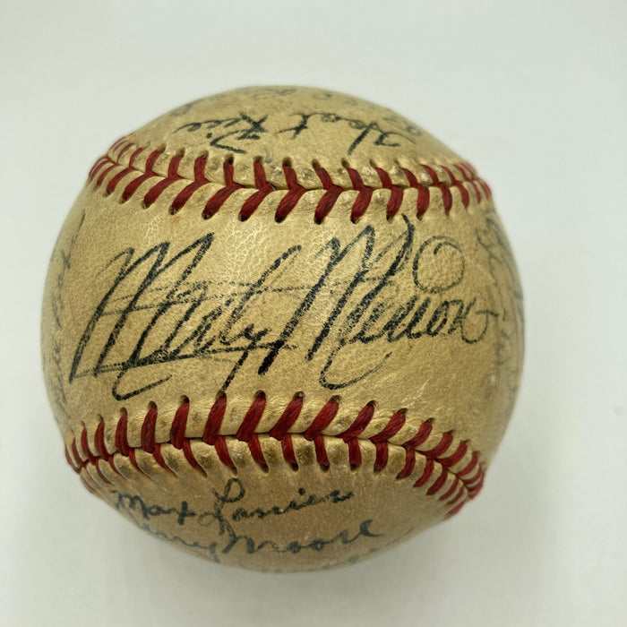 1949 St. Louis Cardinals Team Signed National League Baseball Stan Musial JSA