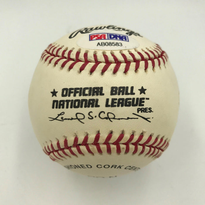 Incredible Willie Howard Mays Jr. Full Name Signed Autographed Baseball PSA DNA