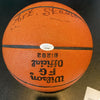 1971 Harlem Magicians Team Signed Official Wilson Basketball With JSA COA