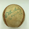 Bill Terry "Giants 1922-1942" Signed National League Ford Frick Baseball JSA COA