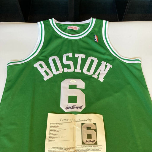 Bill Russell Signed Mitchell & Ness 1962-63 Boston Celtics Jersey PSA DNA COA