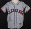Bob Feller Signed Inscribed STATS Cleveland Indians Mitchell & Ness Jersey PSA