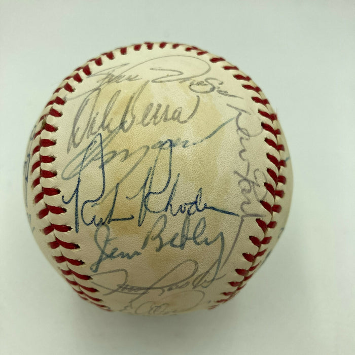 1979 Pittsburgh Pirates World Series Champs Team Signed NL Baseball JSA COA