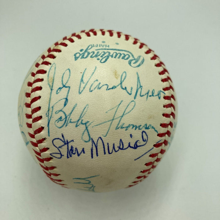 Joe Dimaggio Roger Maris Ted Williams HOF Multi Signed Baseball Beckett COA