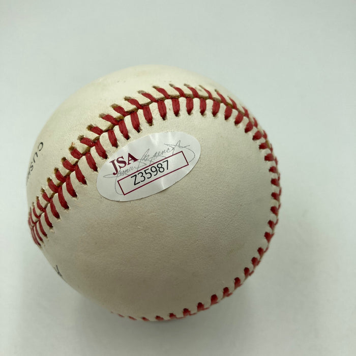 Muhammad Ali Single Signed Official National League Baseball JSA COA
