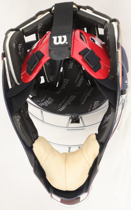 2014 All Star Game Team Signed Catchers Mask Derek Jeter Mike Trout PSA DNA