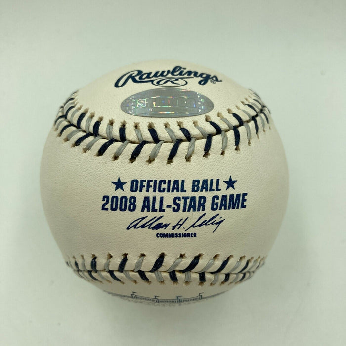 Derek Jeter Signed 2008 All Star Game Baseball With Steiner COA Yankee Stadium