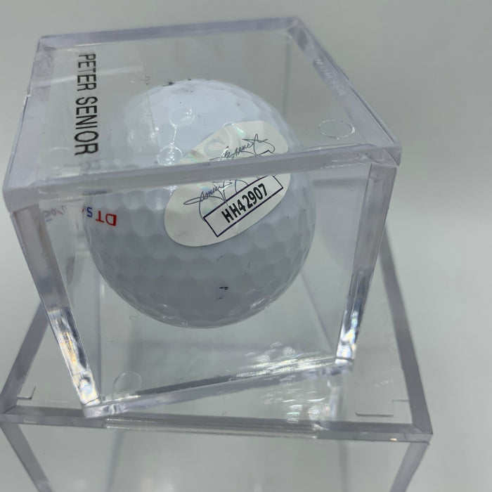 Peter Senior Signed Autographed Golf Ball PGA With JSA COA