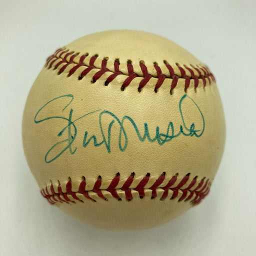 Stan Musial Signed Vintage 1960's Official Babe Ruth League Baseball JSA COA