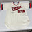 Rod Carew Twice Signed Minnesota Twins Vintage Sand-Knit Jersey JSA Certified