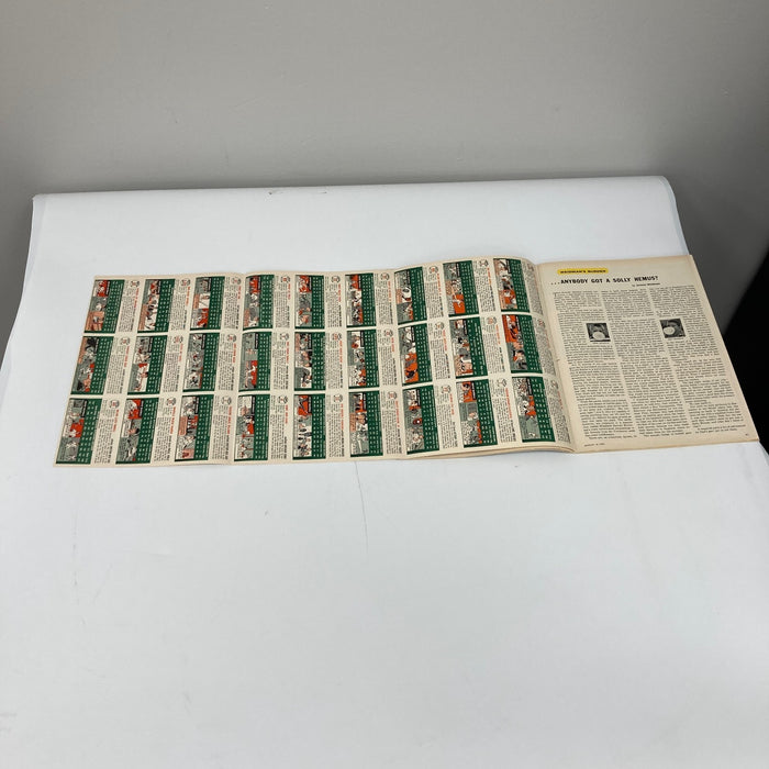 Eddie Mathews Signed 1954 Sports Illustrated First Issue PSA DNA COA