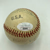 Harry Heilmann & Paul Waner Mutli Signed World War 2 Baseball JSA COA