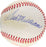 Mickey Mantle Joe Dimaggio Ted Williams Willie Mays & Aaron Signed Baseball PSA