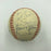 1987 Cleveland Indians Team Signed Official American League Baseball Joe Carter