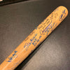 Incredible MVP's Multi Signed Bat Inscribed 27 Sigs Willie Mays Hank Aaron JSA