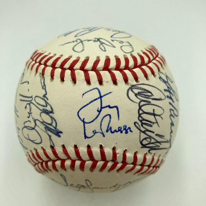 1991 All Star Game Team Signed Baseball Ken Griffey Jr. Kirby Puckett JSA COA