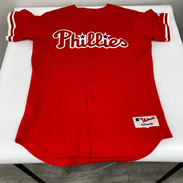 Omar Daal 2000 Philadelphia Phillies Game Used Majestic Jersey