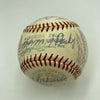 1963 Boston Red Sox AL Champs Team Signed American League Baseball With JSA COA