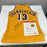 Wilt Chamberlain Signed Pro Cut Los Angeles 1992-93 Lakers Jersey PSA Huge Sig!