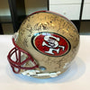 Jerry Rice Steve Young 1996 San Francisco 49ers Team Signed Authentic Helmet JSA