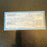 Brooks Robinson Signed Autographed Check Baseball Hall Of Fame
