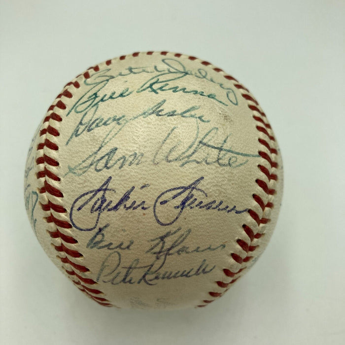 Ted Williams 1958 Boston Red Sox Team Signed Official American League Baseball