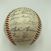 Ted Williams 1958 Boston Red Sox Team Signed Official American League Baseball