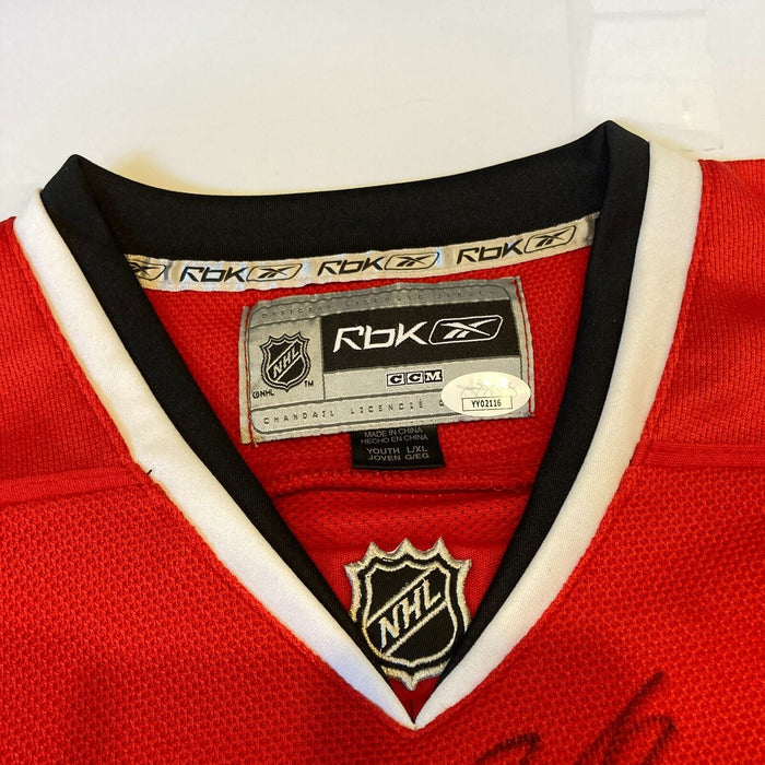 2014-15 Chicago Blackhawks Stanley Cups Champs Team Signed Jersey JSA COA