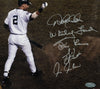 Derek Jeter New York Yankees Legends Signed 16x20 World Series Photo Steiner
