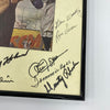 Mickey Mantle Joe Dimaggio HOF Multi Signed Norman Rockwell Photo Beckett COA