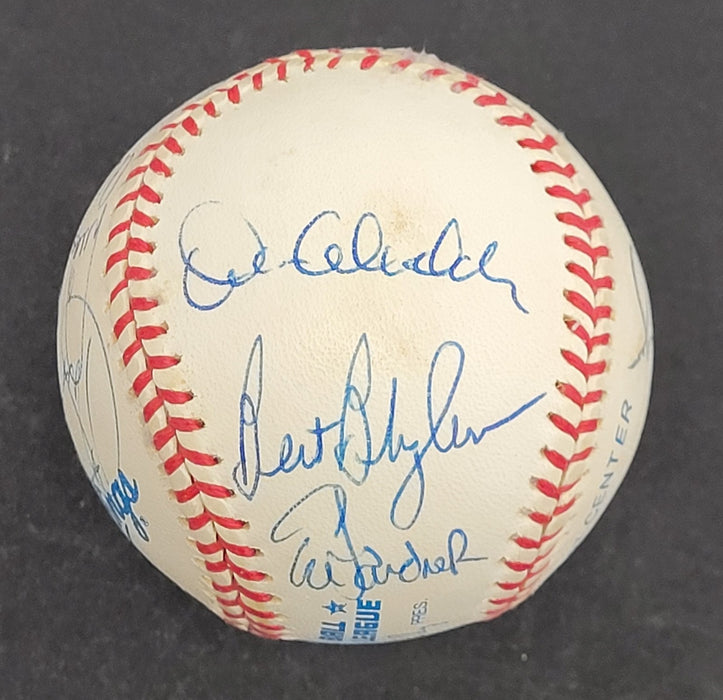 1987 Minnesota Twins World Series Champs Team Signed Baseball JSA COA