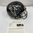 1995 Atlanta Falcons Team Signed Eric Metcalf Game Used Helmet JSA COA