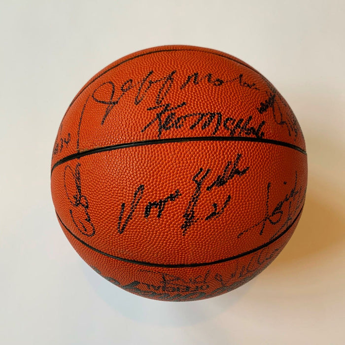 Michael Jordan Rookie 1986 All Star Game Team Signed Basketball 22 Sigs JSA COA