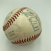 1960's St. Louis Cardinals Team Signed Baseball Bob Gibson Lou Brock Ken Boyer
