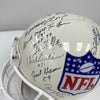 Johnny Unitas Joe Namath Len Dawson Hall Of Fame Multi Signed NFL Helmet JSA COA