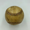 Dave Danforth Signed Heavily Inscribed 1920's Baseball 1919 Black Sox PSA DNA