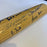 Beautiful Chicago Cubs HOF Legends Multi Signed Cooperstown Baseball Bat JSA COA